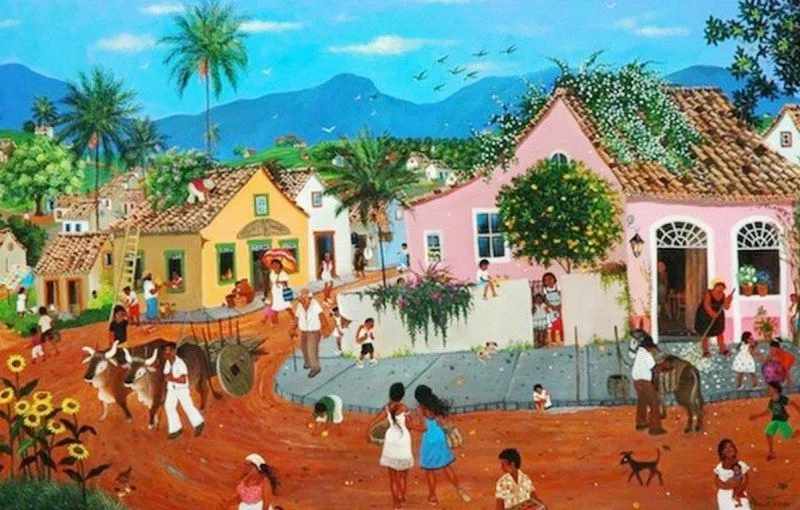 Pintura y Fotografía Artística : Arte Naif Paisajes, Mara D. Toledo Pintura y Fotografía Artística : Arte Naif Paisajes, Mara D. Toledo