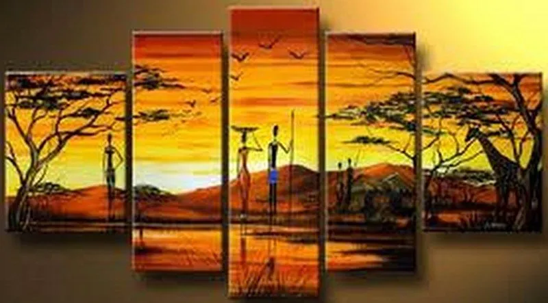 Pintura y Fotografía Artística : Cuadros Africanos Para Pintar