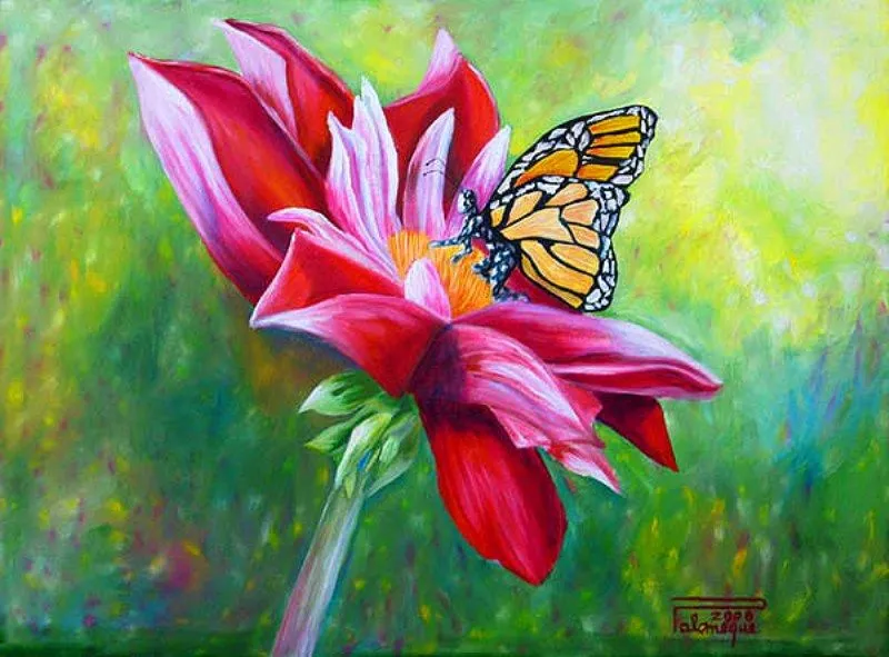Pintura y Fotografía Artística : MARIPOSAS AL ÓLEO Pintura y Fotografía Artística : MARIPOSAS AL ÓLEO