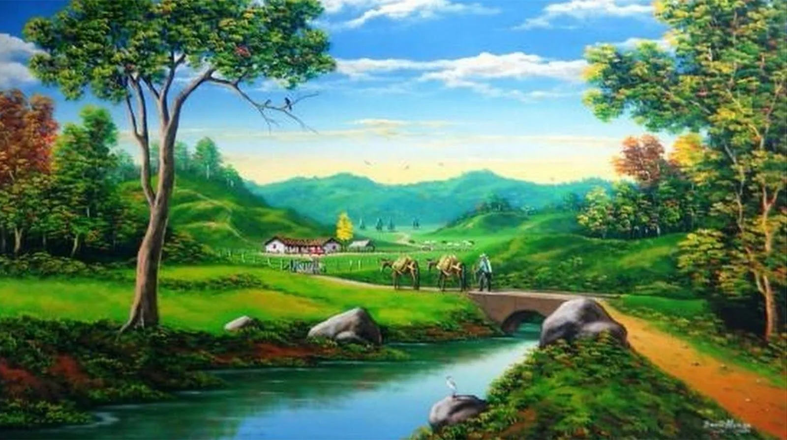 Pintura y Fotografía Artística : Paisajes Colombianos Pintados al ... Pintura y Fotografía Artística : Paisajes Colombianos Pintados al ...