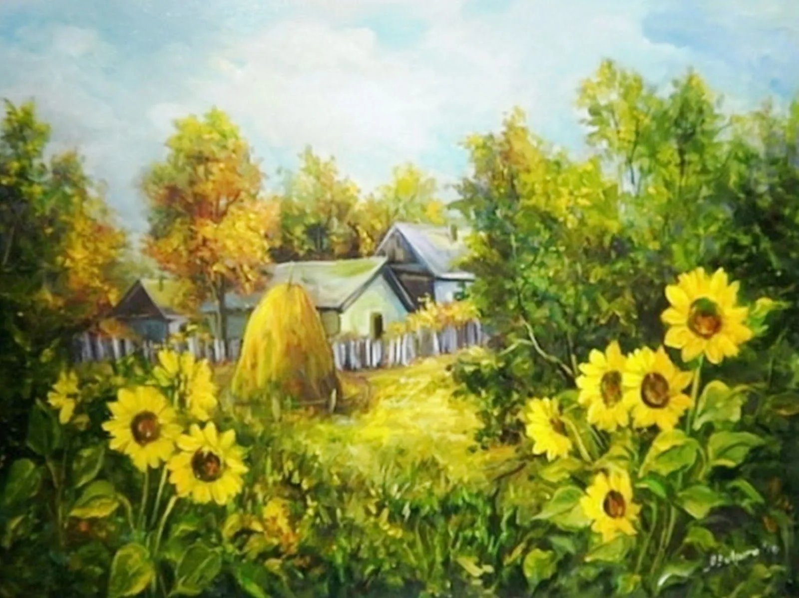 Pintura y Fotografía Artística : Paisajes Floridos al Óleo, Anca ... Pintura y Fotografía Artística : Paisajes Floridos al Óleo, Anca ...