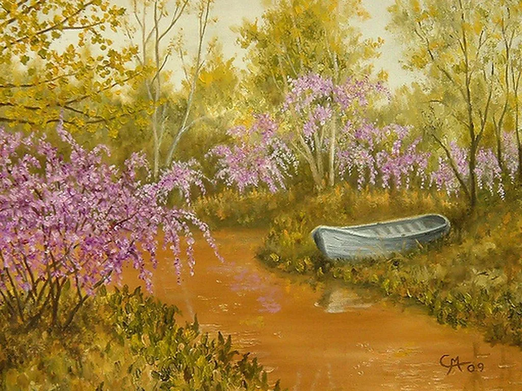 Pintura y Fotografía Artística : PINTURAS DE PAISAJES NATURALES