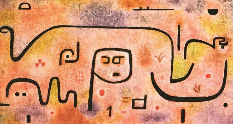 Pintura y Fotografía Artística : Titulo: "Isla" de Paul Klee Pintura y Fotografía Artística : Titulo: "Isla" de Paul Klee