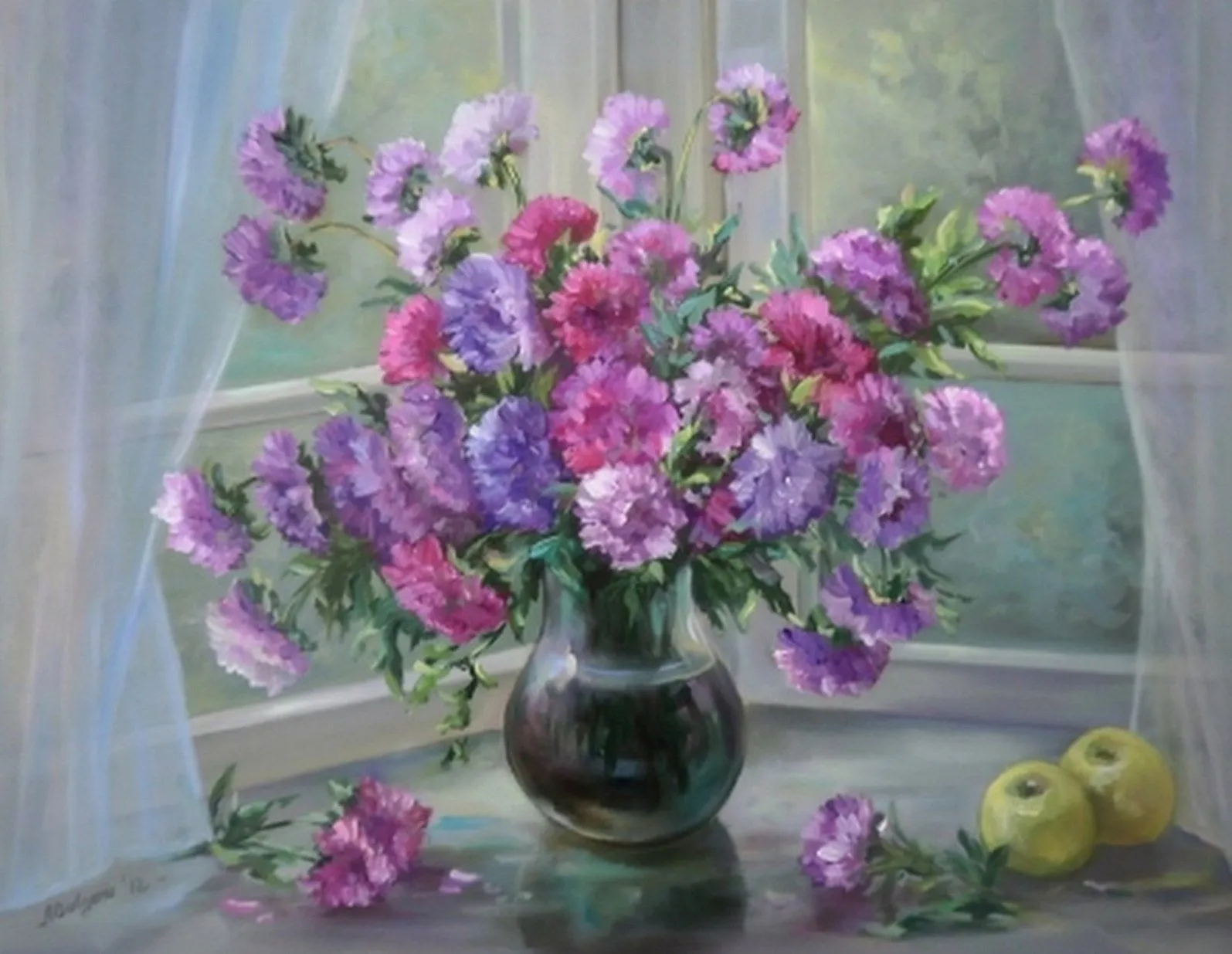 Pintura y Fotografía Artística : Ventanas con Flores al Óleo, Anca ... Pintura y Fotografía Artística : Ventanas con Flores al Óleo, Anca ...