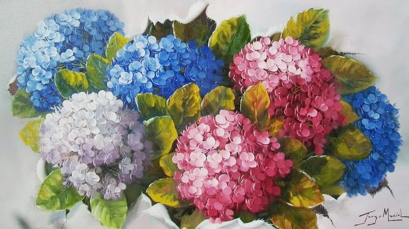 Pintura Impresionista de Flores al Óleo | Bodegones y Paisajes ... Pintura Impresionista de Flores al Óleo | Bodegones y Paisajes ...