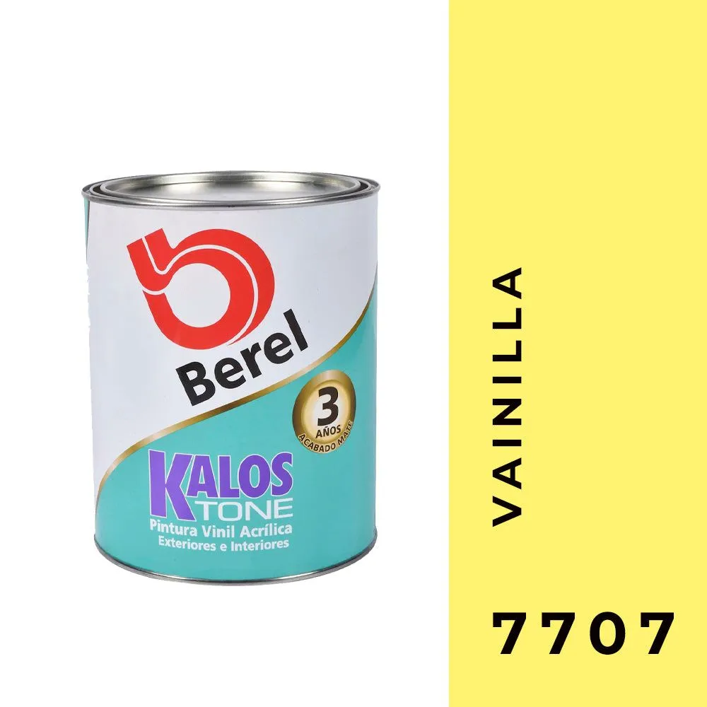 PINTURA KALOS TONE 7707 VAINILLA *BEREL – Distribuidora Luz PINTURA KALOS TONE 7707 VAINILLA *BEREL – Distribuidora Luz