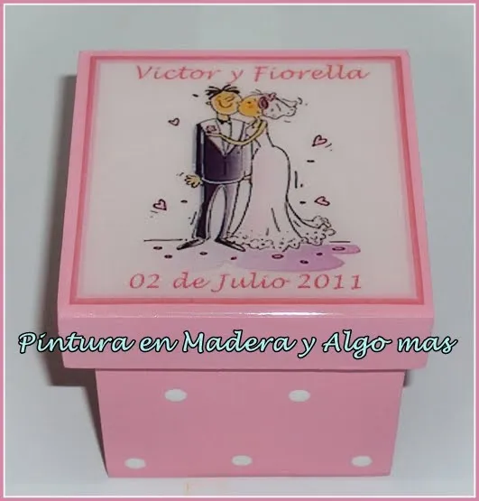 Recuerdos de boda de madera - Imagui