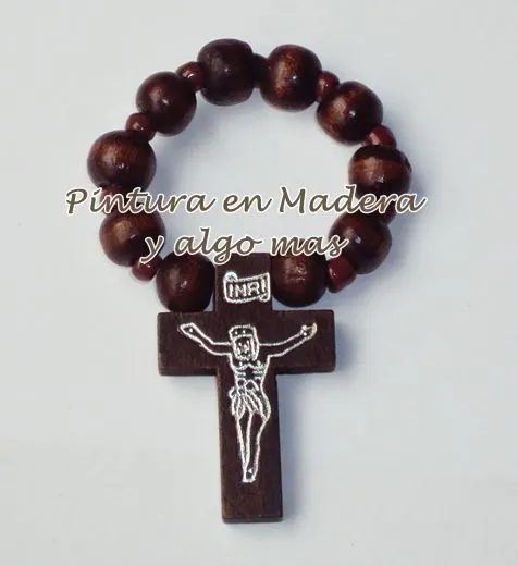 Pintura en Madera y algo mas : ROSARIOS DENARIOS PULSERITAS PARA ...