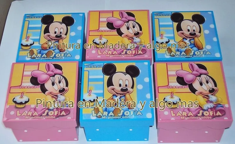 Pintura en Madera y algo mas : SORPRESAS BABY MINNIE BABY MICKEY