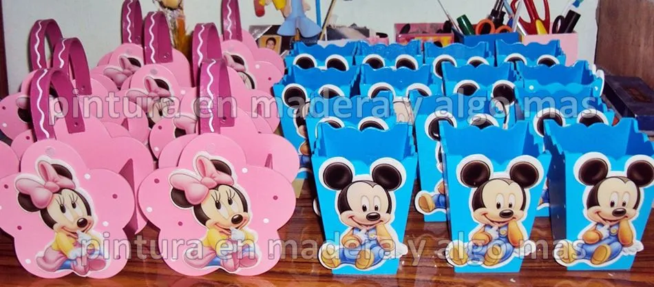 Pintura en Madera y algo mas : SORPRESAS MICKEY Y MINNIE MOUSE BABY