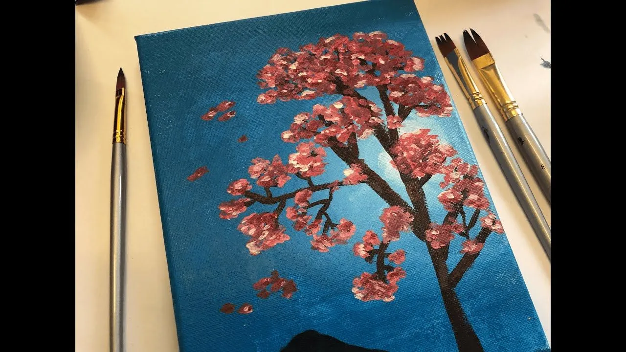 Pintura de Maquilishuat: árbol nacional de El Salvador | Painting national tree of El Salvador - YouTube Pintura de Maquilishuat: árbol nacional de El Salvador | Painting national tree of El Salvador - YouTube