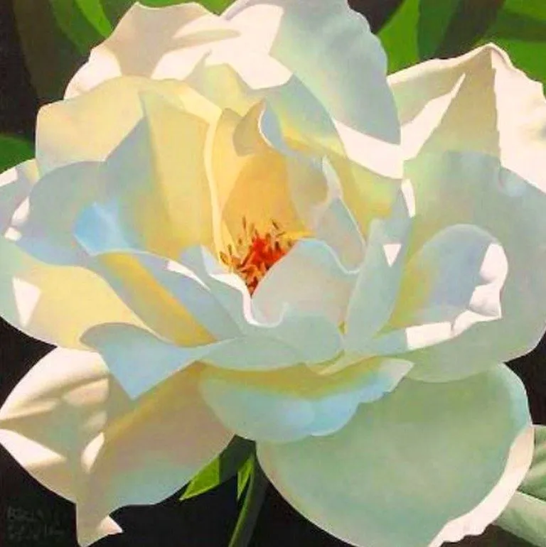 Pintura Moderna al Óleo: Cuadros de rosas