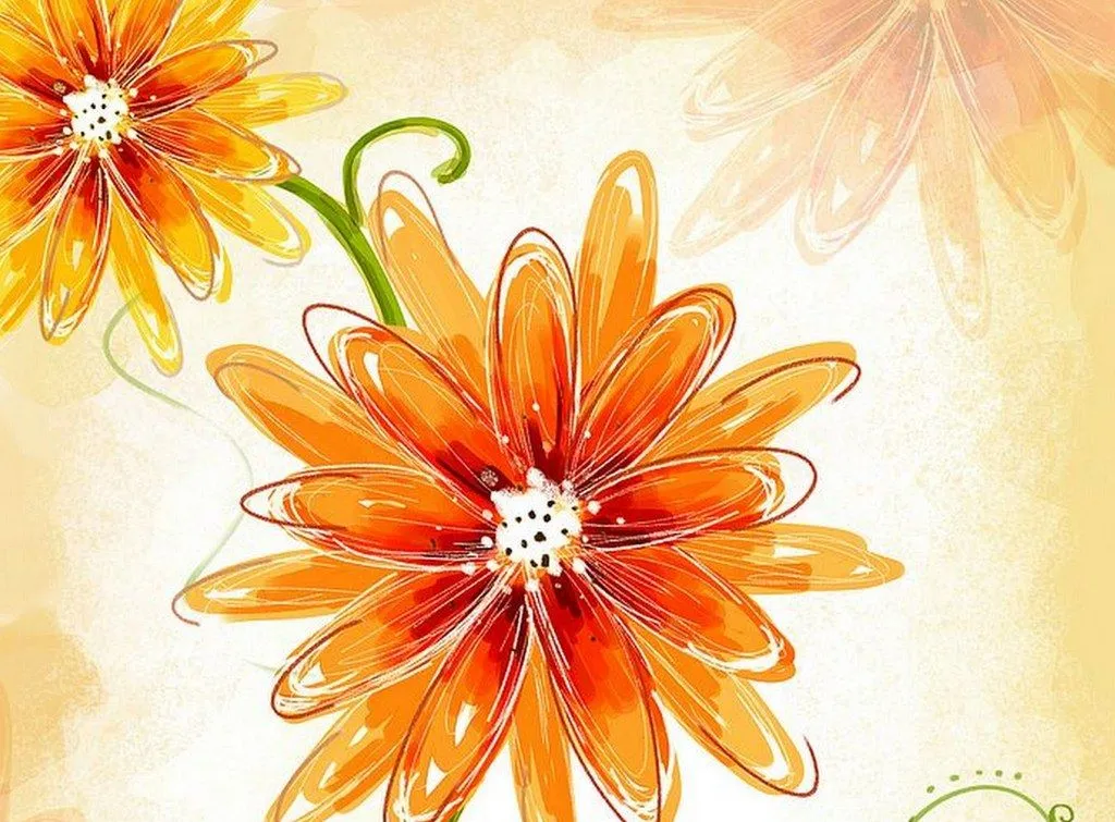 Pinturas Cuadros al Óleo: Imágenes de Flores Sencillas Pinturas Cuadros al Óleo: Imágenes de Flores Sencillas