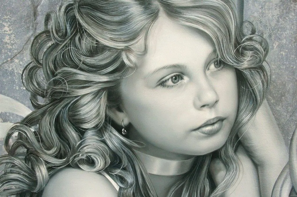 Pintura Moderna al Óleo: Oleos de Niñas Hermosas Pintura Moderna al Óleo: Oleos de Niñas Hermosas
