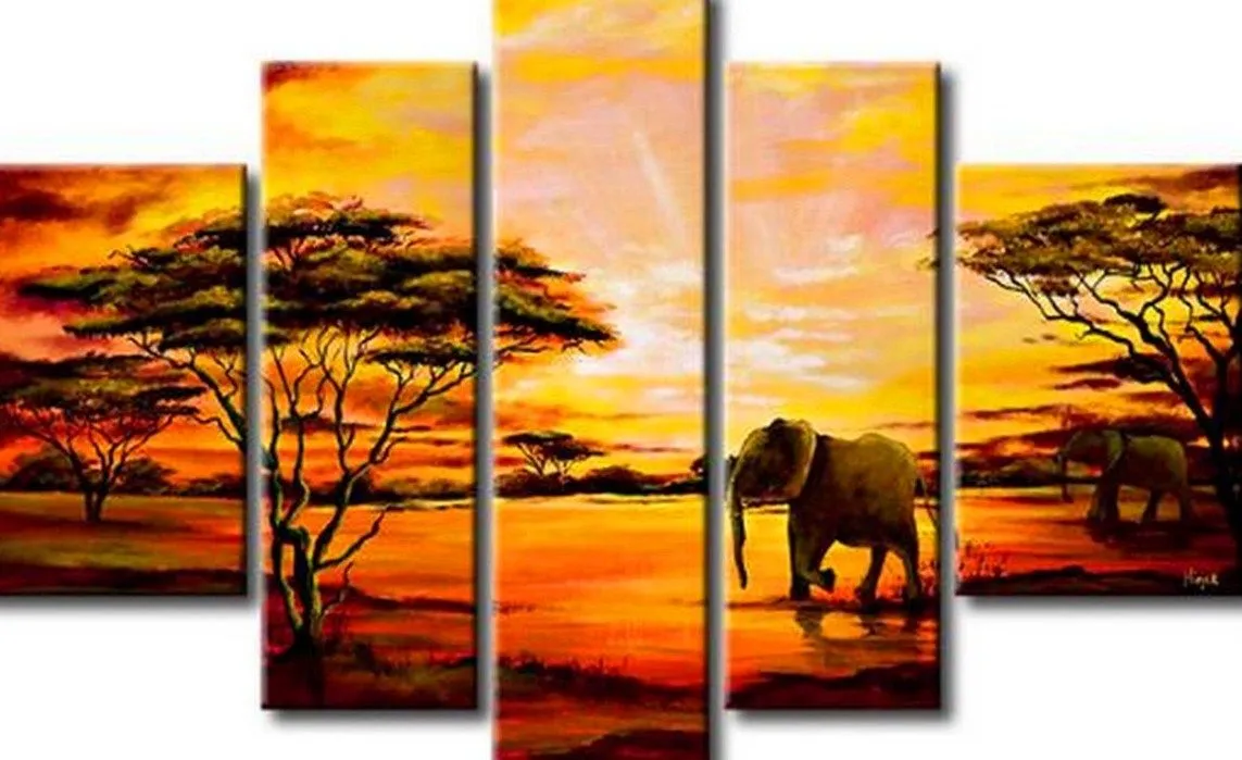 Pintura Moderna al Óleo: Paisajes modernos