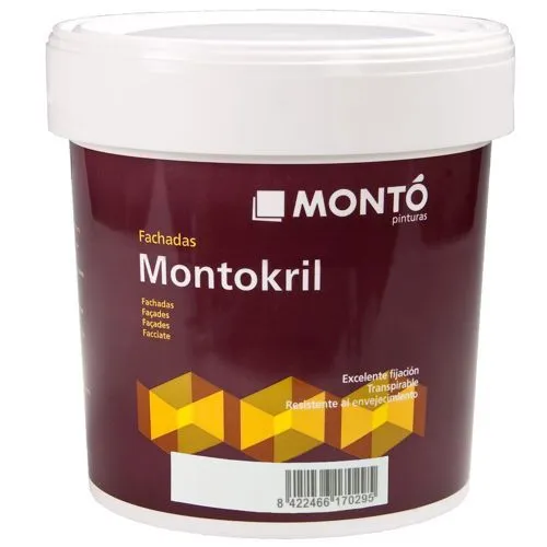 Pintura para muro / de estanqueidad - MONTOKRIL LISO - PINTURAS MONTO