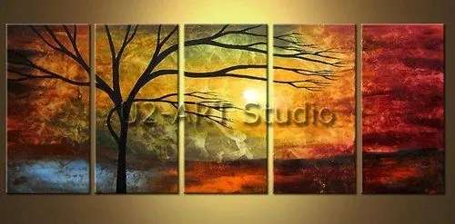 Pintura al óleo para el dormitorio, fine art, decoración, home ... Pintura al óleo para el dormitorio, fine art, decoración, home ...