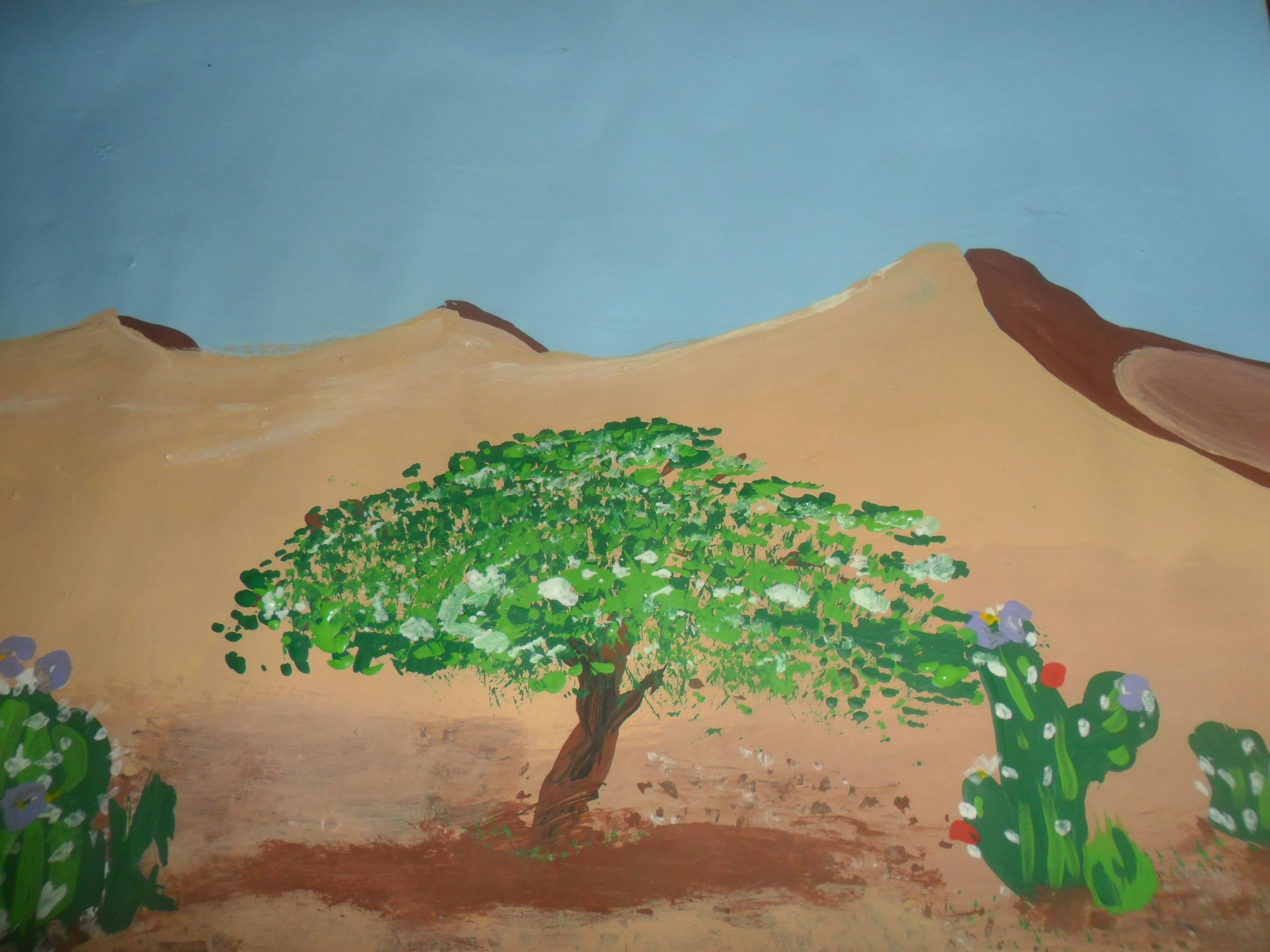 Pintura de pequeño espacio de los Médanos de Coro, Estado Falcon, Venezuela. — Hive Pintura de pequeño espacio de los Médanos de Coro, Estado Falcon, Venezuela. — Hive