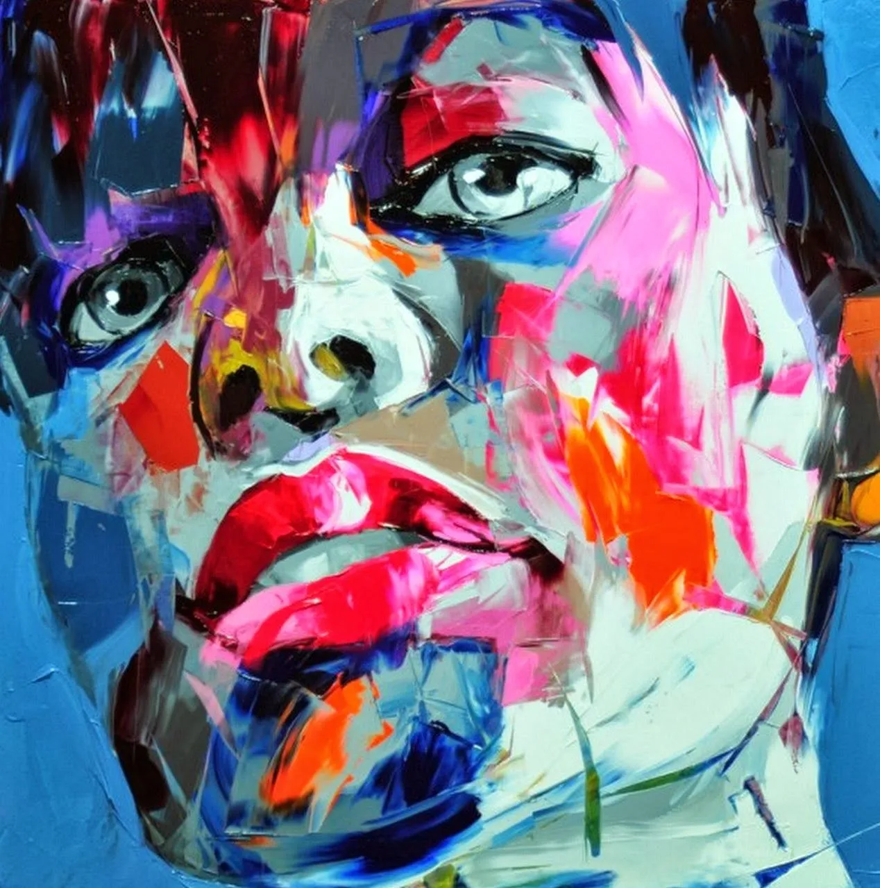 Pintura de Retratos Modernos Cuadros de Francoise Nielly, Francia ... Pintura de Retratos Modernos Cuadros de Francoise Nielly, Francia ...