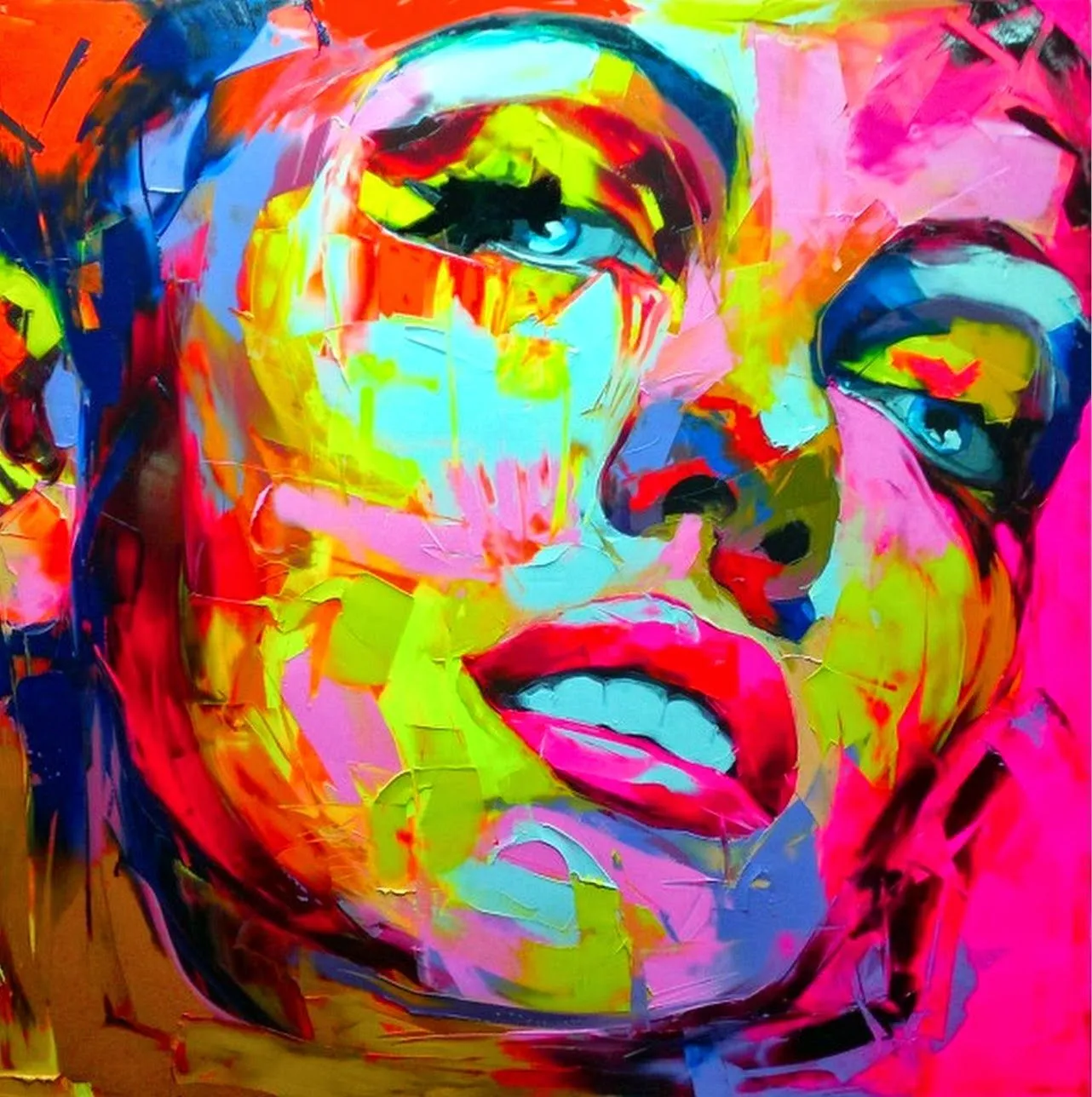 Pintura de Retratos Modernos Cuadros de Francoise Nielly, Francia ... Pintura de Retratos Modernos Cuadros de Francoise Nielly, Francia ...