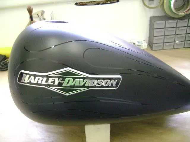 Pintura de tanques de motos chopper - Imagui