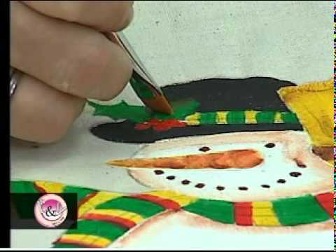 Pintura sobre tela Artel.mpg - YouTube