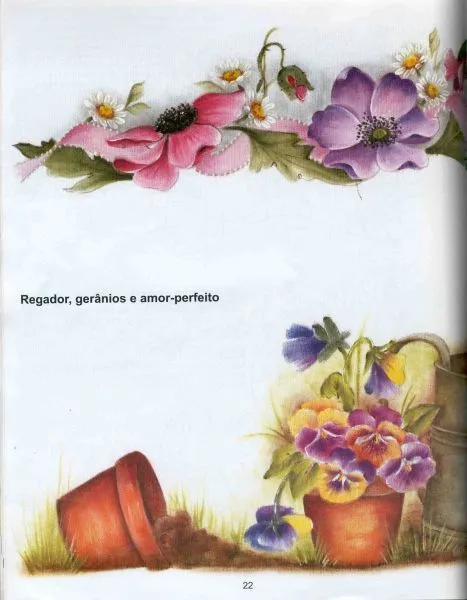 PINTURA SOBRE TELA: Flores « Variasmanualidades's Blog