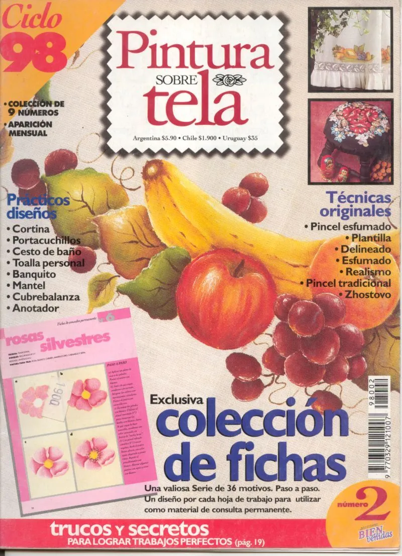 PINTURA SOBRE TELA: prácticos diseños, técnicas originales ... PINTURA SOBRE TELA: prácticos diseños, técnicas originales ...