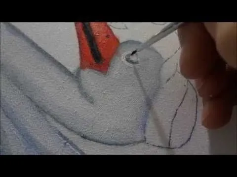 PINTURA EN TELA COMO PINTAR UNA CIGUEÑA CON MARIMUR PARTE UNO 587 ... PINTURA EN TELA COMO PINTAR UNA CIGUEÑA CON MARIMUR PARTE UNO 587 ...