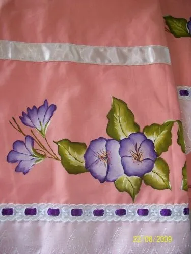 Pintura en tela rosas - Imagui