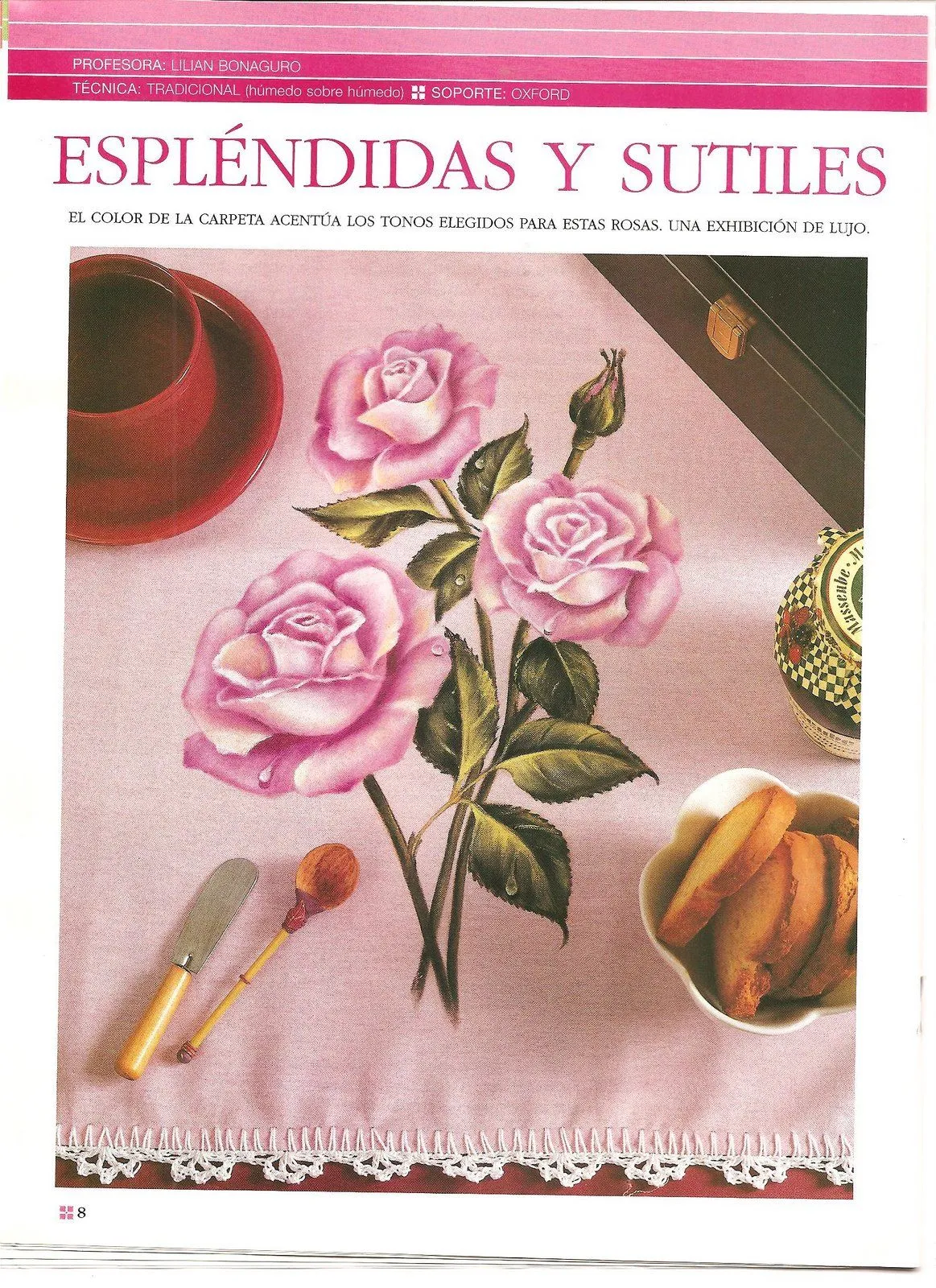 PINTURA SOBRE TELA: Rosas « Variasmanualidades's Blog PINTURA SOBRE TELA: Rosas « Variasmanualidades's Blog