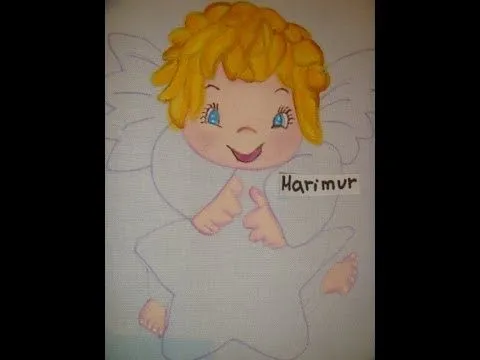 PINTURA EN TELA SERIE DE MUÑECAS ANGELITO MARIMUR 476 - YouTube PINTURA EN TELA SERIE DE MUÑECAS ANGELITO MARIMUR 476 - YouTube