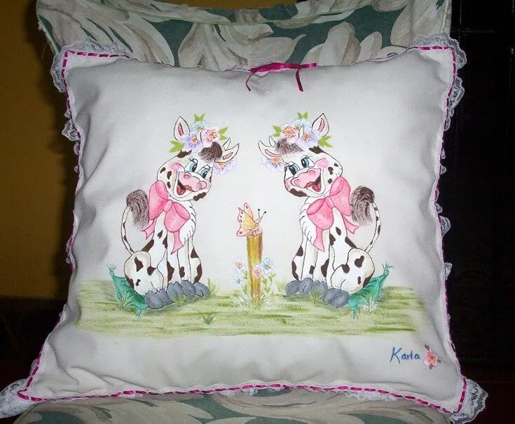 Pintura en tela. Las vaquitas de Sherly y Hardy | vacas ... Pintura en tela. Las vaquitas de Sherly y Hardy | vacas ...