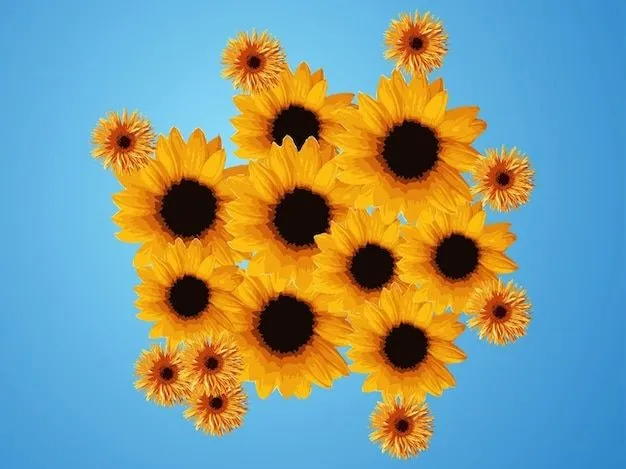 Pintura tienda de girasol natural, realista | Descargar Vectores ... Pintura tienda de girasol natural, realista | Descargar Vectores ...