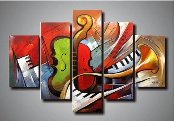 Pinturas abstractas de musica - Imagui