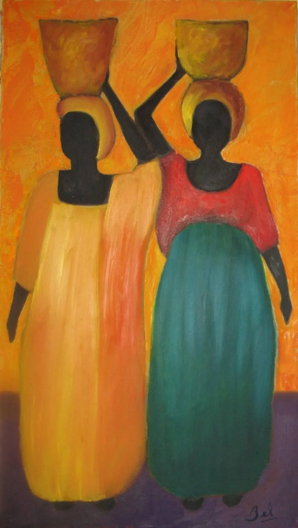 Pinturas africanas al oleo - Imagui