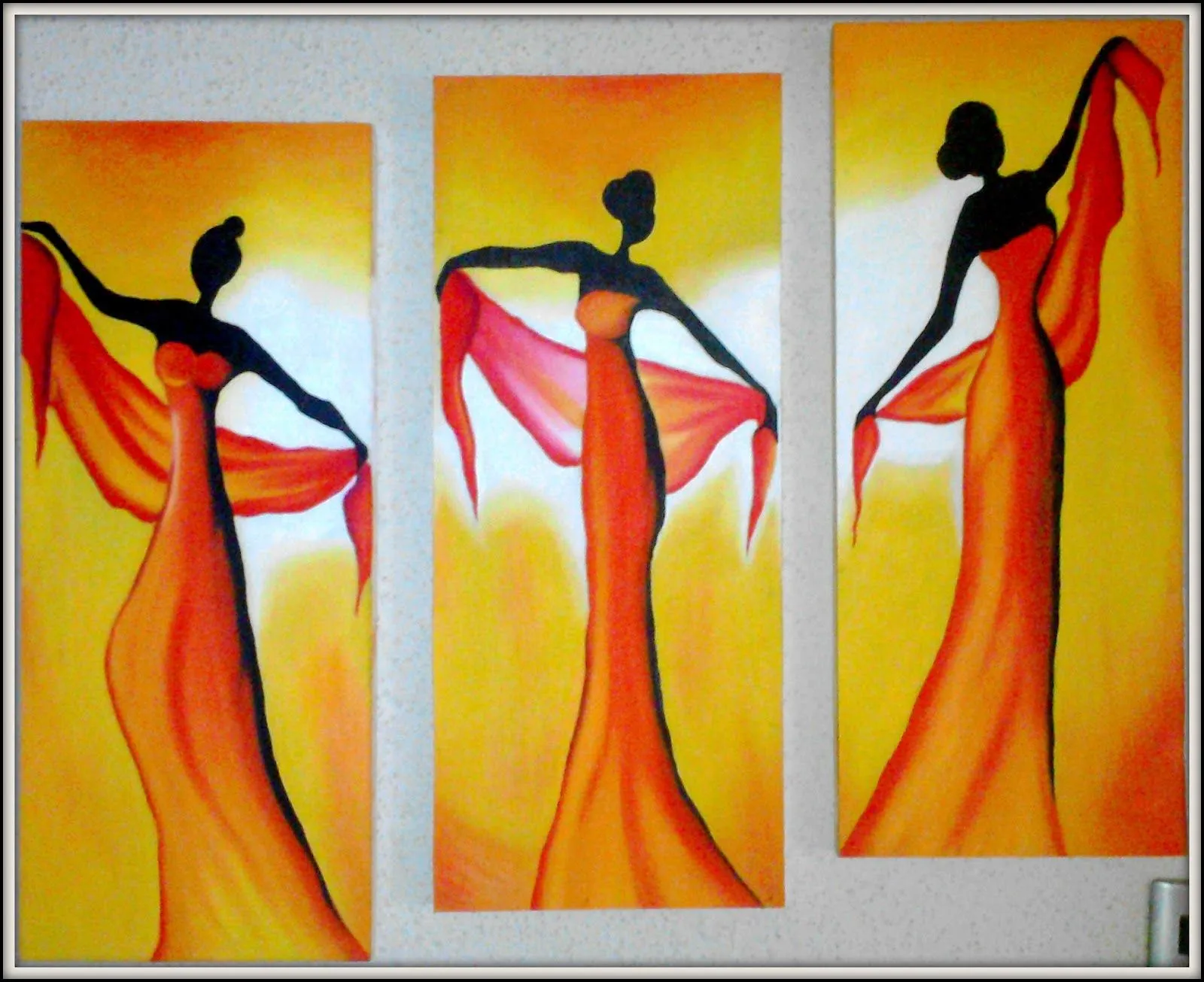 Pinturas africanas al óleo - Imagui