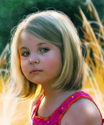 Pinturas de Alice Newberry. Arte Realista Pintura de Niña. Pinturas de Alice Newberry. Arte Realista Pintura de Niña.