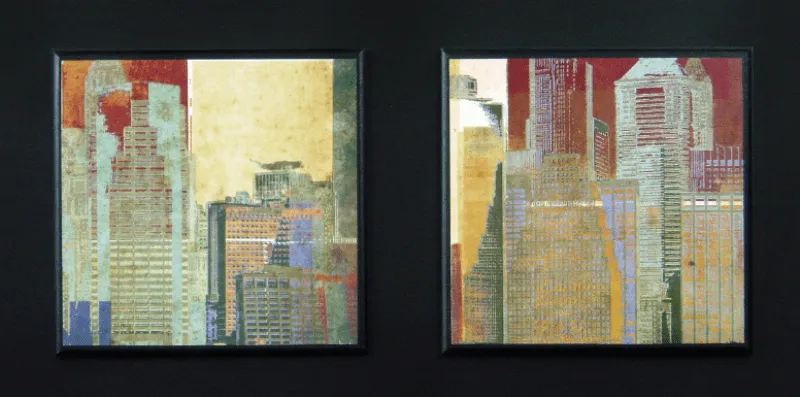 Pinturas & Cuadros: Cuadros dípticos modernos