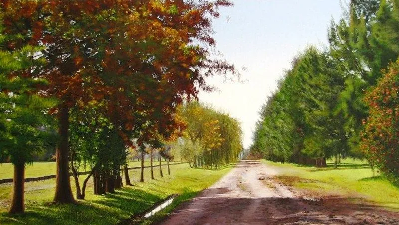 Pinturas & Cuadros: Paisajes pintados con acrílico Pinturas & Cuadros: Paisajes pintados con acrílico