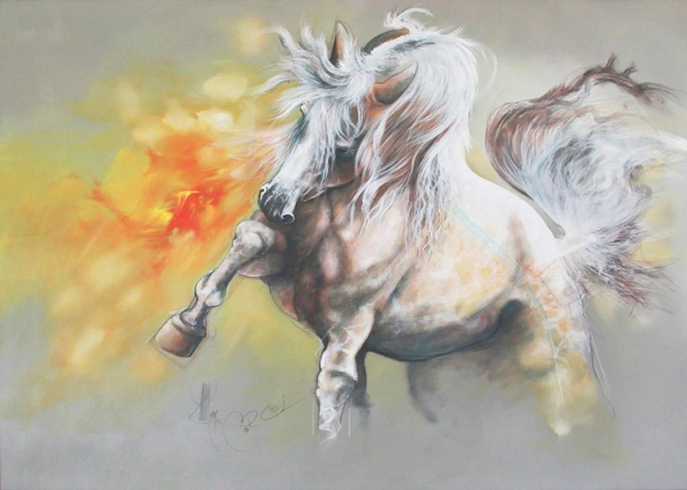 Pinturas Artísticas de Caballos al Óleo | Pinturas al Óleo Pinturas Artísticas de Caballos al Óleo | Pinturas al Óleo