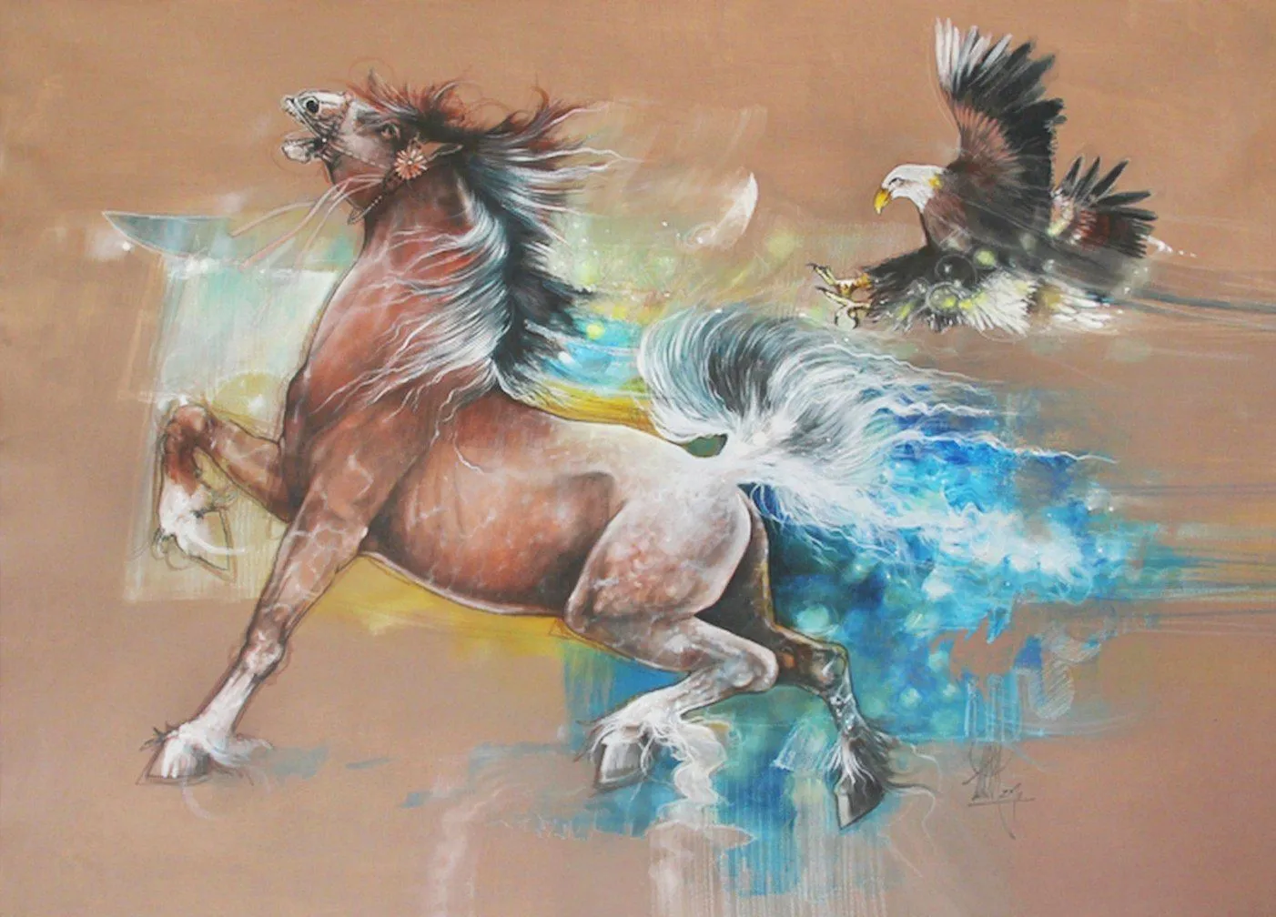 Pinturas Artísticas de Caballos al Óleo | Pinturas al Óleo Pinturas Artísticas de Caballos al Óleo | Pinturas al Óleo