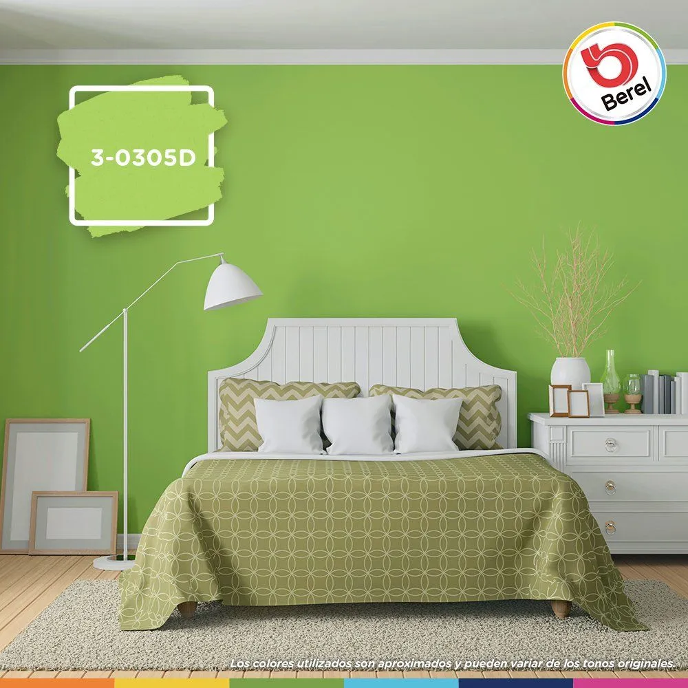 Pinturas Berel on X: "El verde nos llena de vida, prueba el tono 3-0305D de  nuestra gama de colores. https://t.co/UGIdLVOO8C" / X