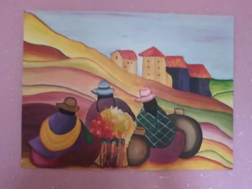 Pinturas de cholas - Imagui