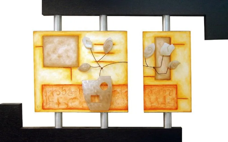 Pinturas Cuadros: Cuadros dípticos modernos Pinturas Cuadros: Cuadros dípticos modernos