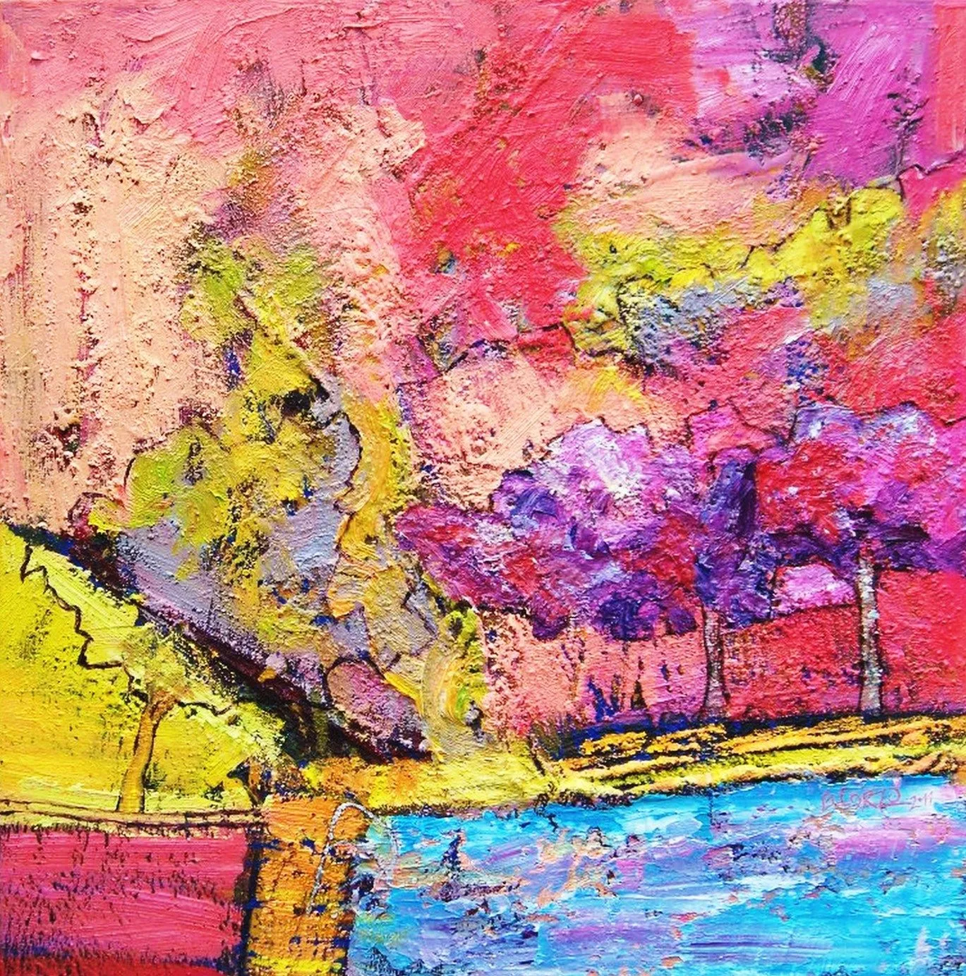 Pinturas Cuadros al Óleo: Arte Moderno, Abstracto Óleo Pinturas Cuadros al Óleo: Arte Moderno, Abstracto Óleo