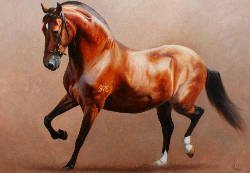 Pintura Moderna al Óleo: Caballos pintura óleo Pintura Moderna al Óleo: Caballos pintura óleo