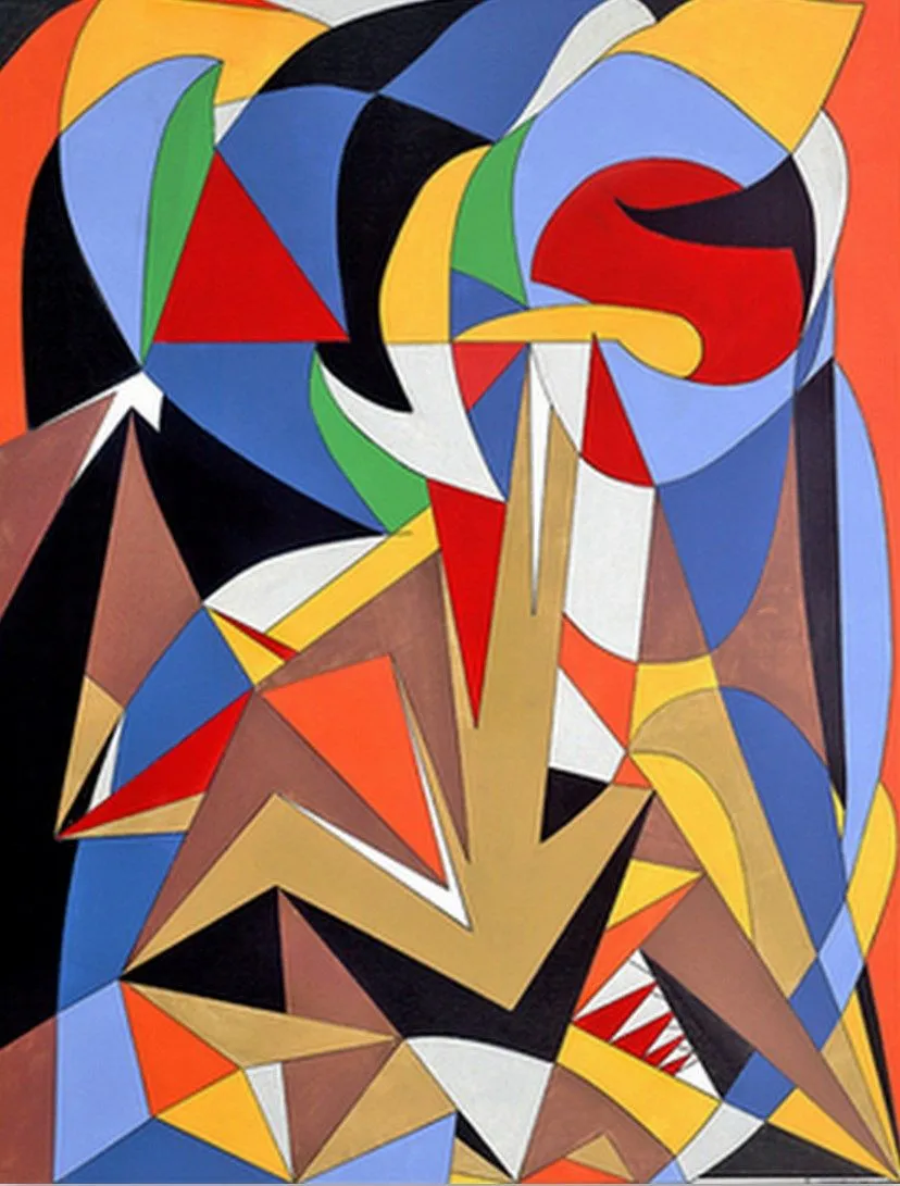Pinturas Cuadros: Pinturas de Colores Vivos, Bernad Katzeff