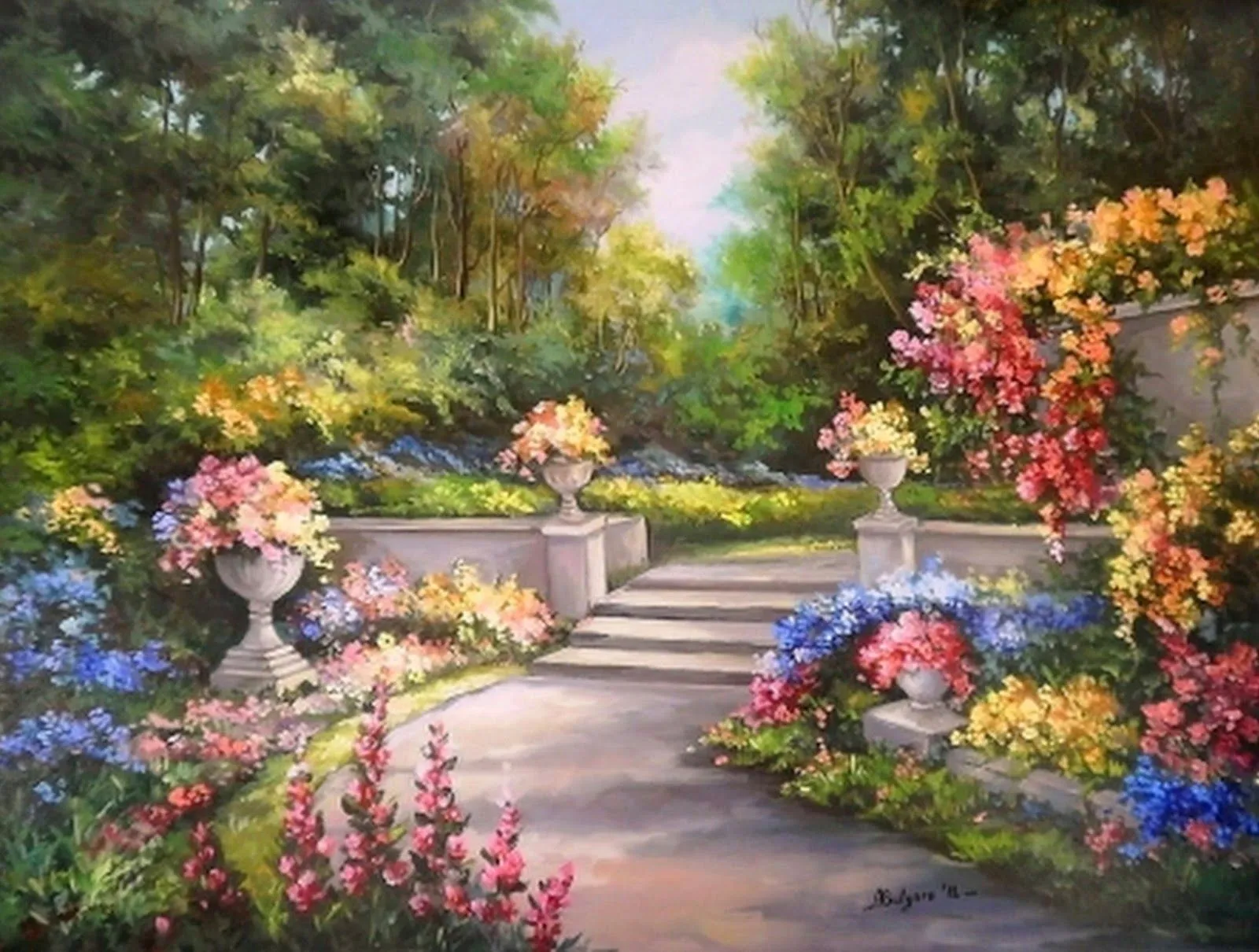 Pinturas Cuadros al Óleo: Pinturas Impresionistas Pinturas Cuadros al Óleo: Pinturas Impresionistas