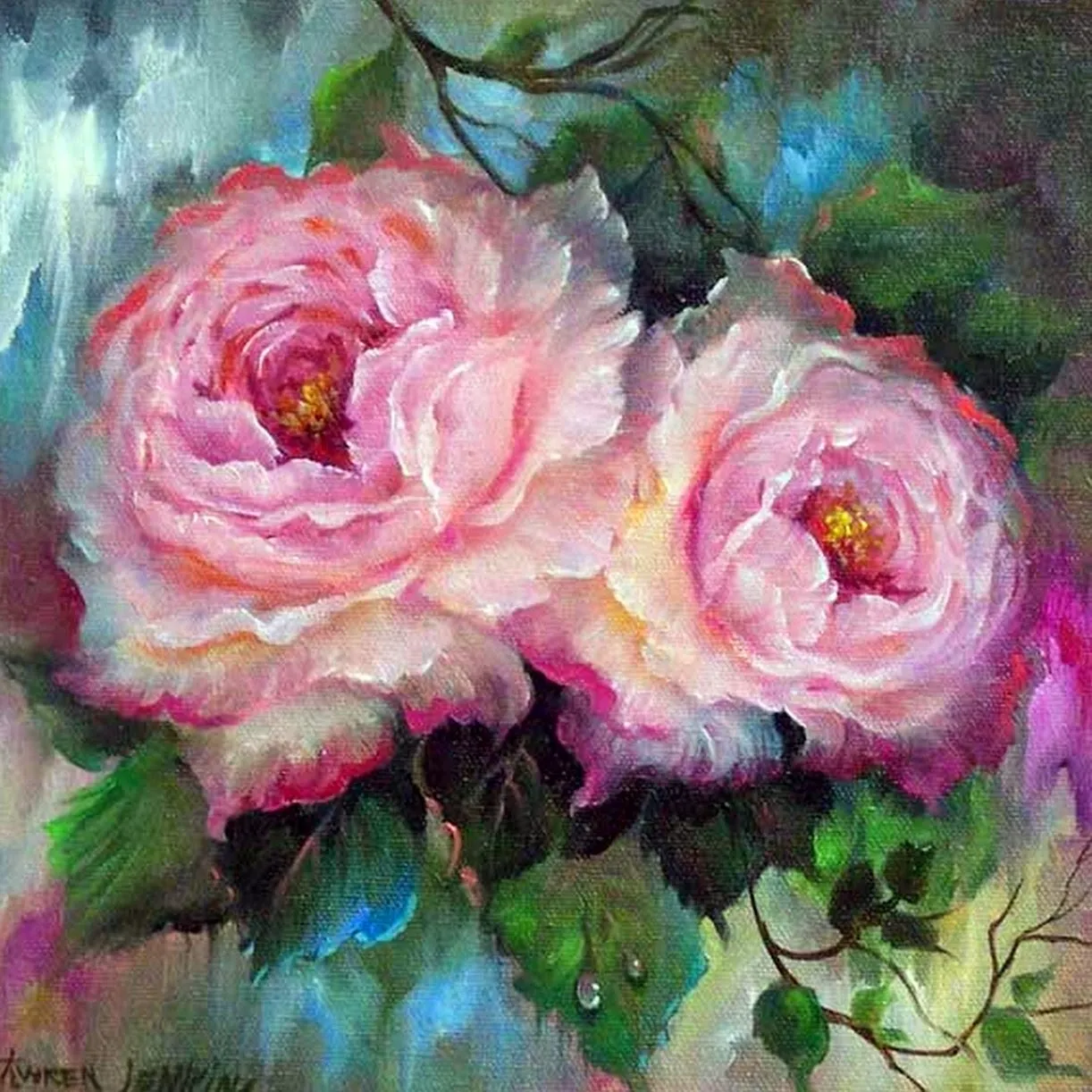 Pinturas Cuadros al Óleo: Pinturas al Óleo de Flores, Gary Jenkins ... Pinturas Cuadros al Óleo: Pinturas al Óleo de Flores, Gary Jenkins ...
